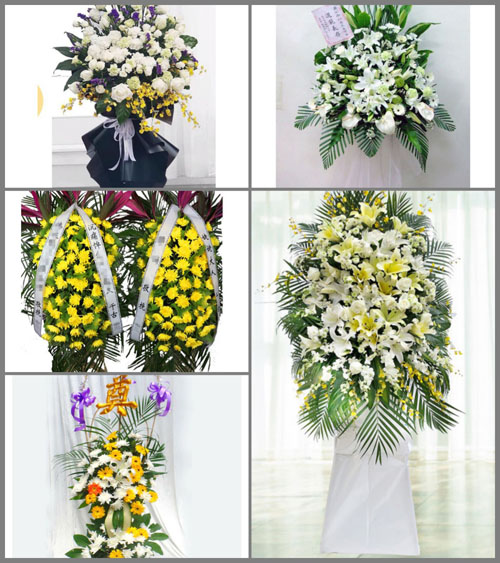 福建福州永泰县梧桐镇潼关村白事花篮预定